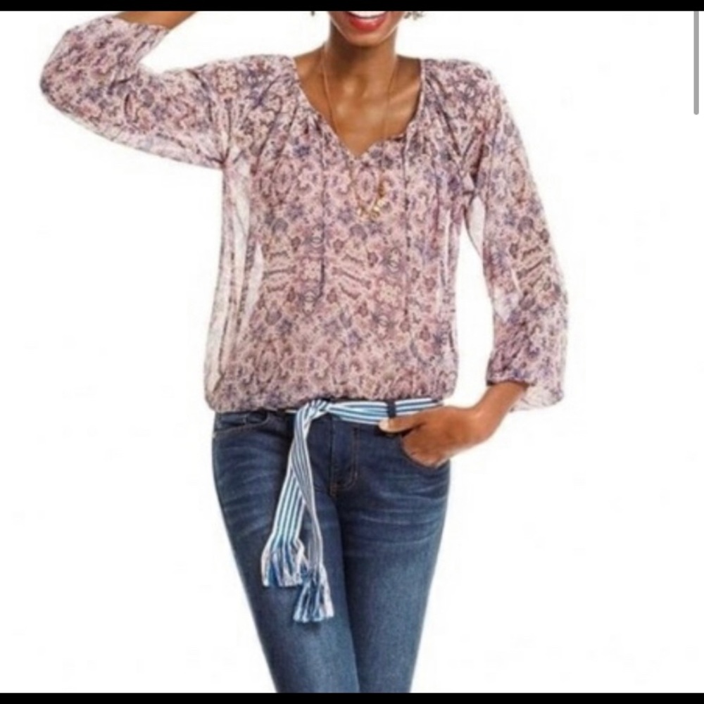 Cabi peasant blouse